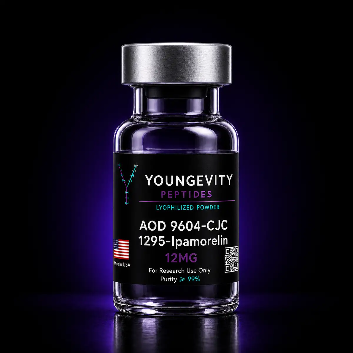 AOD 9604/CJC 1295/Ipa 12MG